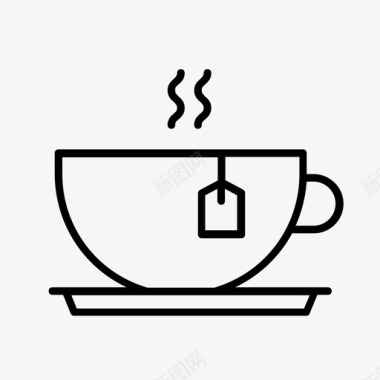 茶饮料咖啡图标图标