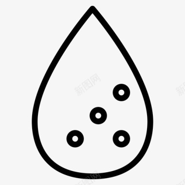 滴水搅拌机水图标图标