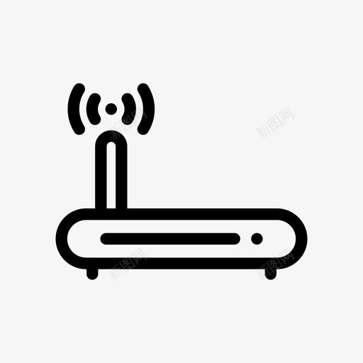 wifi审查信号图标svg_新图网 https://ixintu.com wifi 信号 审查 设备图标