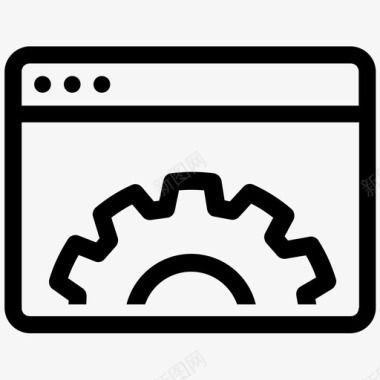 浏览器浏览器设置浏览器窗口图标图标