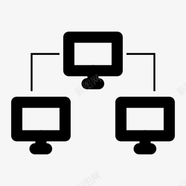 网络计算机网络互联网图标图标