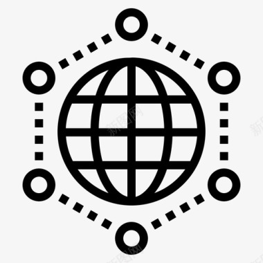 全球国际设置图标图标