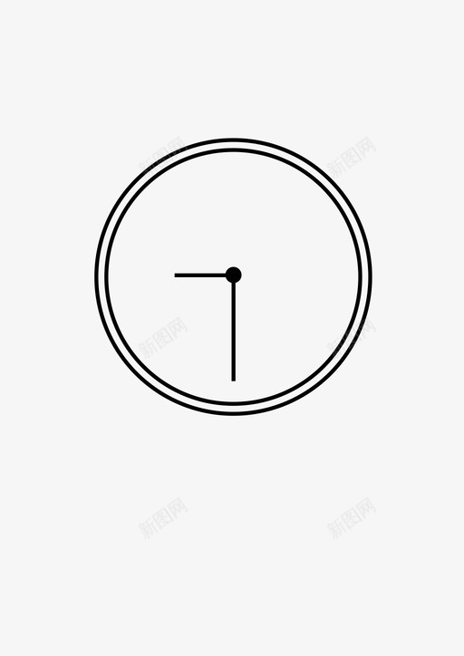 时钟时间手表图标svg_新图网 https://ixintu.com 手表 时钟 时间