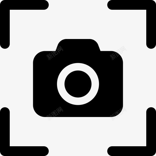 取景器照相机扫描仪图标svg_新图网 https://ixintu.com 取景器 扫描仪 照相机