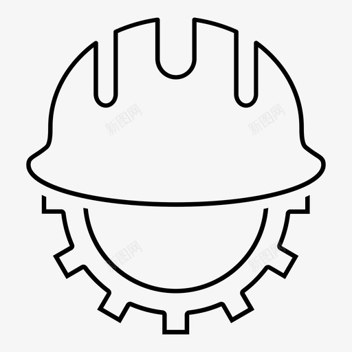 开发安全帽工程设备图标svg_新图网 https://ixintu.com 工业 工程 开发安全帽 服务大纲 服务工程师 设备