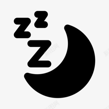 夜月睡图标图标