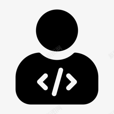 开发人员代码html图标图标