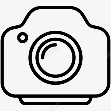 数码相机镜头摄影图标图标