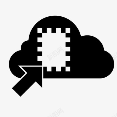 云文件备份云存储图标图标