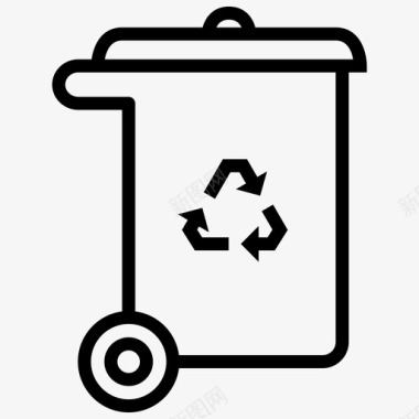 回收站污物垃圾图标图标