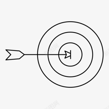 目标箭头图标图标