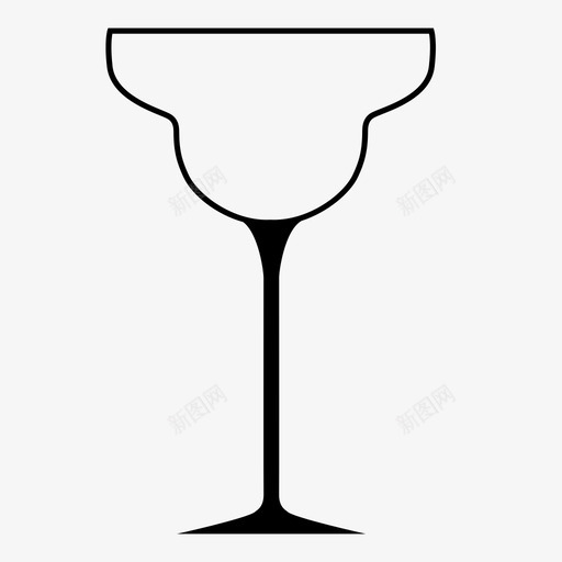 玛格丽塔杯酒鸡尾酒图标svg_新图网 https://ixintu.com 派对 玛格丽塔杯 玻璃杯 酒 饮料 鸡尾酒