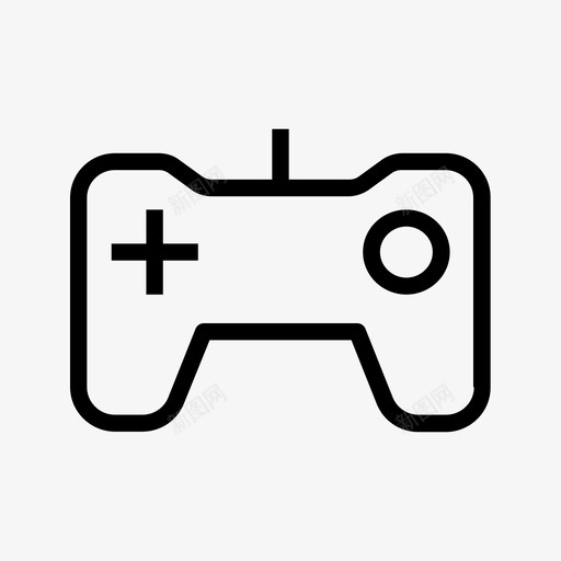 游戏板控制玩家图标svg_新图网 https://ixintu.com 其他v型轮廓 控制 游戏 游戏板 玩家