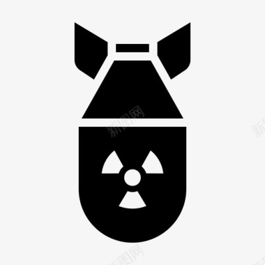 炸弹弹药核图标图标