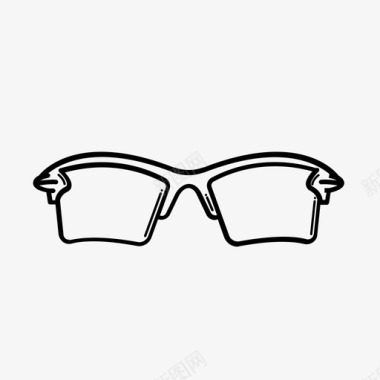 运动眼镜眼睛墨镜图标图标