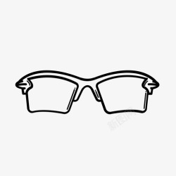 运动眼镜运动眼镜眼睛墨镜图标高清图片