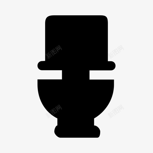 卫生间浴室头图标svg_新图网 https://ixintu.com 卫生间 厕所 头 机构材料雕纹 浴室