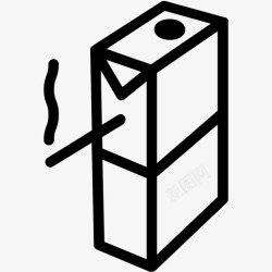 香烟盒子香烟盒子智利食品图标高清图片
