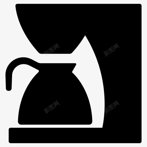咖啡机咖啡馆餐厅图标svg_新图网 https://ixintu.com 咖啡机 咖啡馆 日常生活 餐厅