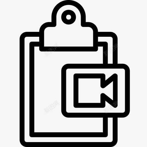 视频剪贴板胶片移动图标svg_新图网 https://ixintu.com 剪贴板功能概述收集 录制 移动 胶片 视频剪贴板