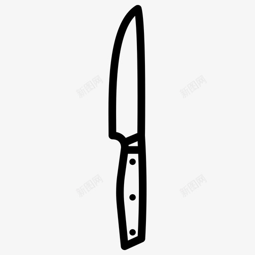 刀厨师食物图标svg_新图网 https://ixintu.com 刀 厨师 厨房 垃圾食品 食物 餐厅