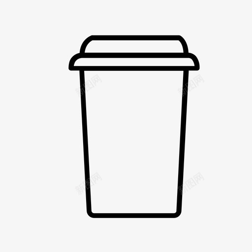 饮料卡布奇诺咖啡图标svg_新图网 https://ixintu.com 卡布奇诺 咖啡 外卖 淡白色 饮料