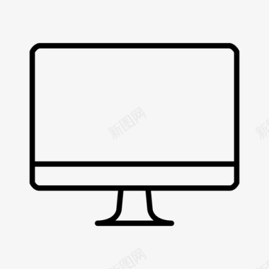 计算机mac显示器图标图标
