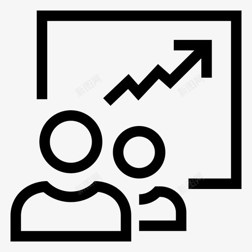 演示分析董事会会议图标svg_新图网 https://ixintu.com 业务演示 分析 团队会议 图表 演示 董事会会议