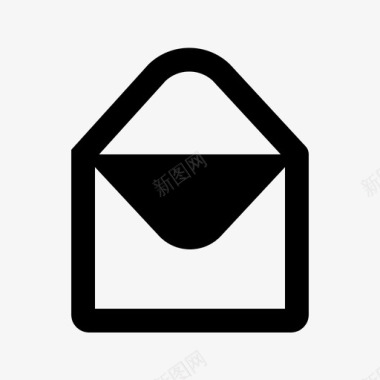 收件箱电子邮件新电子邮件图标图标