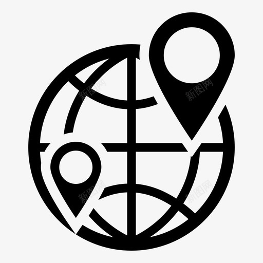 位置全球定位系统地图图标svg_新图网 https://ixintu.com 位置 全球定位系统 地图 密码 导航 搜索引擎优化互联网营销