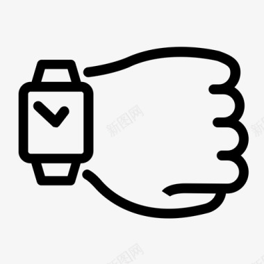 手表手智能手表图标图标