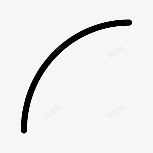 曲线曲线形状形状和线条图标svg_新图网 https://ixintu.com 形状和线条 曲线 曲线形状