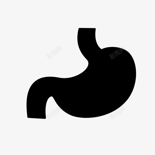 胃内脏最新科技图标svg_新图网 https://ixintu.com 内脏 内脏科学立体式 医学 最新科技 胃