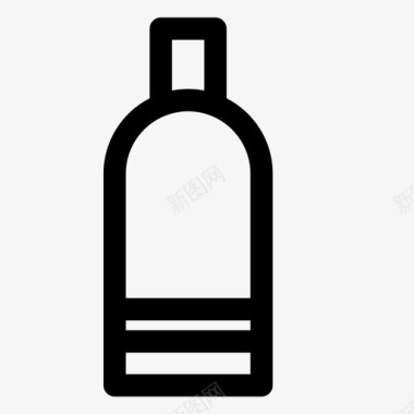 瓶子厨房油图标图标