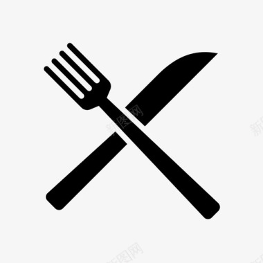 采购产品餐具叉子厨房图标图标