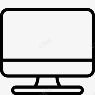 电脑mac显示器图标图标