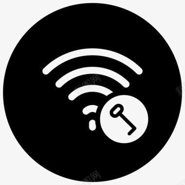 wifi密码密钥wifi保护图标图标
