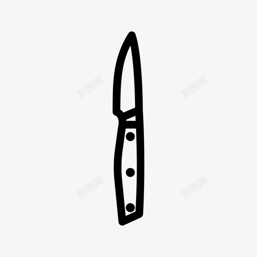 刀厨师食物图标svg_新图网 https://ixintu.com 刀 削皮 厨师 厨房 垃圾食品 食物 餐厅