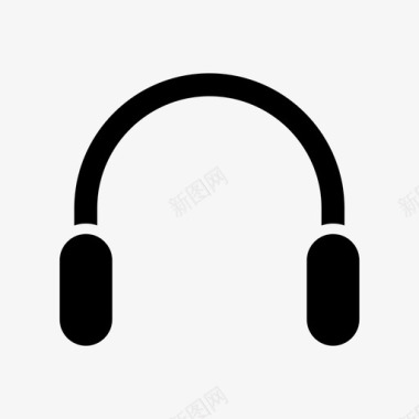 耳机音乐放松图标图标