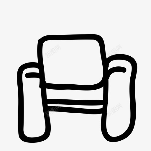椅子家具座椅图标svg_新图网 https://ixintu.com 家具 座椅 椅子