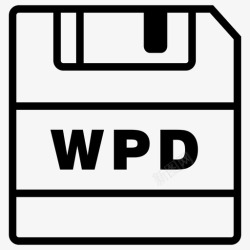 WPD文件保存wpd文件保存图标高清图片