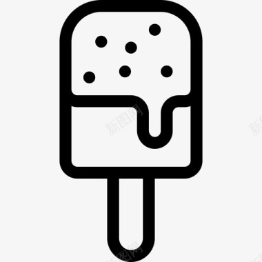 冰棒奶油食物图标图标