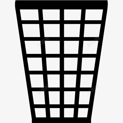 篮子垃圾箱垃圾桶图标svg_新图网 https://ixintu.com 垃圾桶 垃圾箱 篮子 篮子2