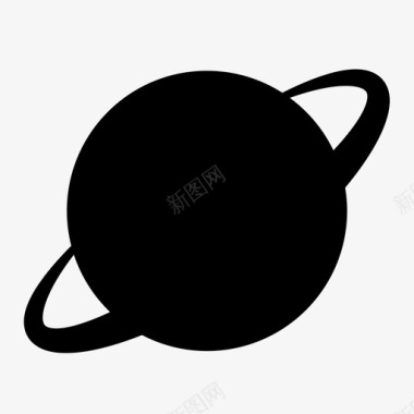 土星额外的行星图标图标