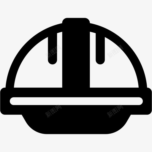 安全帽施工工地图标svg_新图网 https://ixintu.com 头盔 头盔收集 安全 安全帽 工地 施工 防护