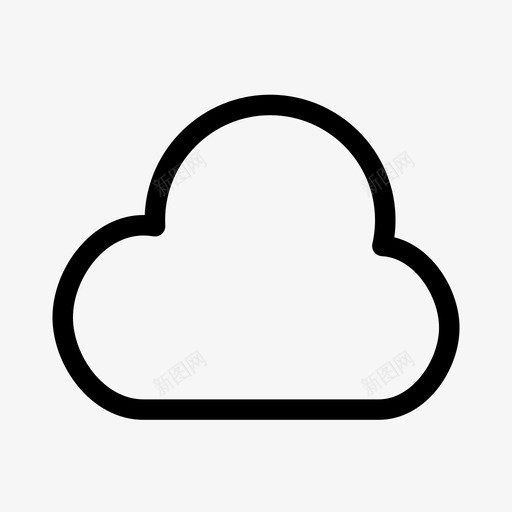 云数据库服务器图标svg_新图网 https://ixintu.com 云 天气 存储 数据库 服务器