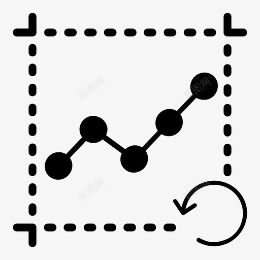 恢复自定义指标图表股票图标svg_新图网 https://ixintu.com 交易 交易集合 图表 恢复自定义指标 股票