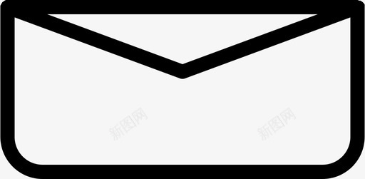 纸质信函电子邮件收件箱图标图标
