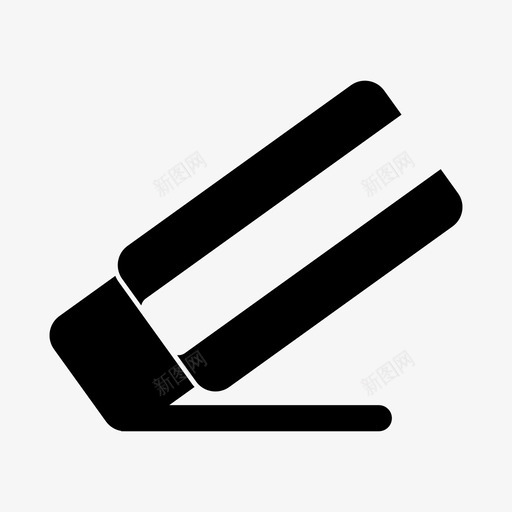 橡皮擦清洁钢笔图标svg_新图网 https://ixintu.com 拓印 文具 橡皮擦 清洁 钢笔
