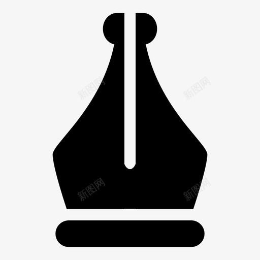 笔尖画写图标svg_新图网 https://ixintu.com 写 画 笔尖